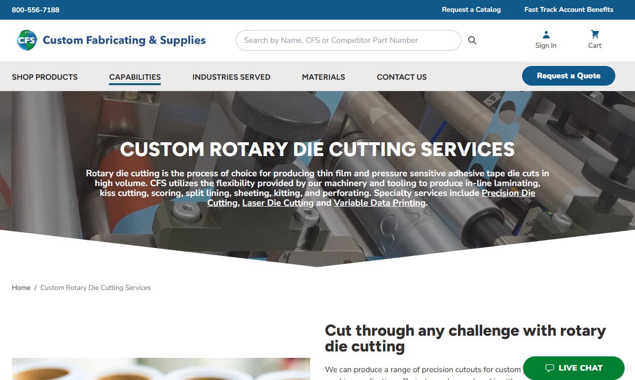 Custom Fabricating & Supplies